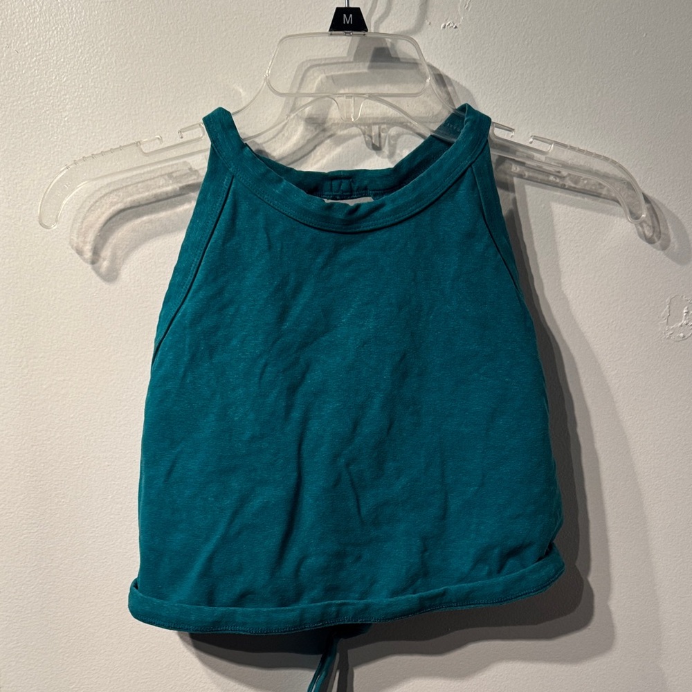 Prana Teal Women's Crop Top
